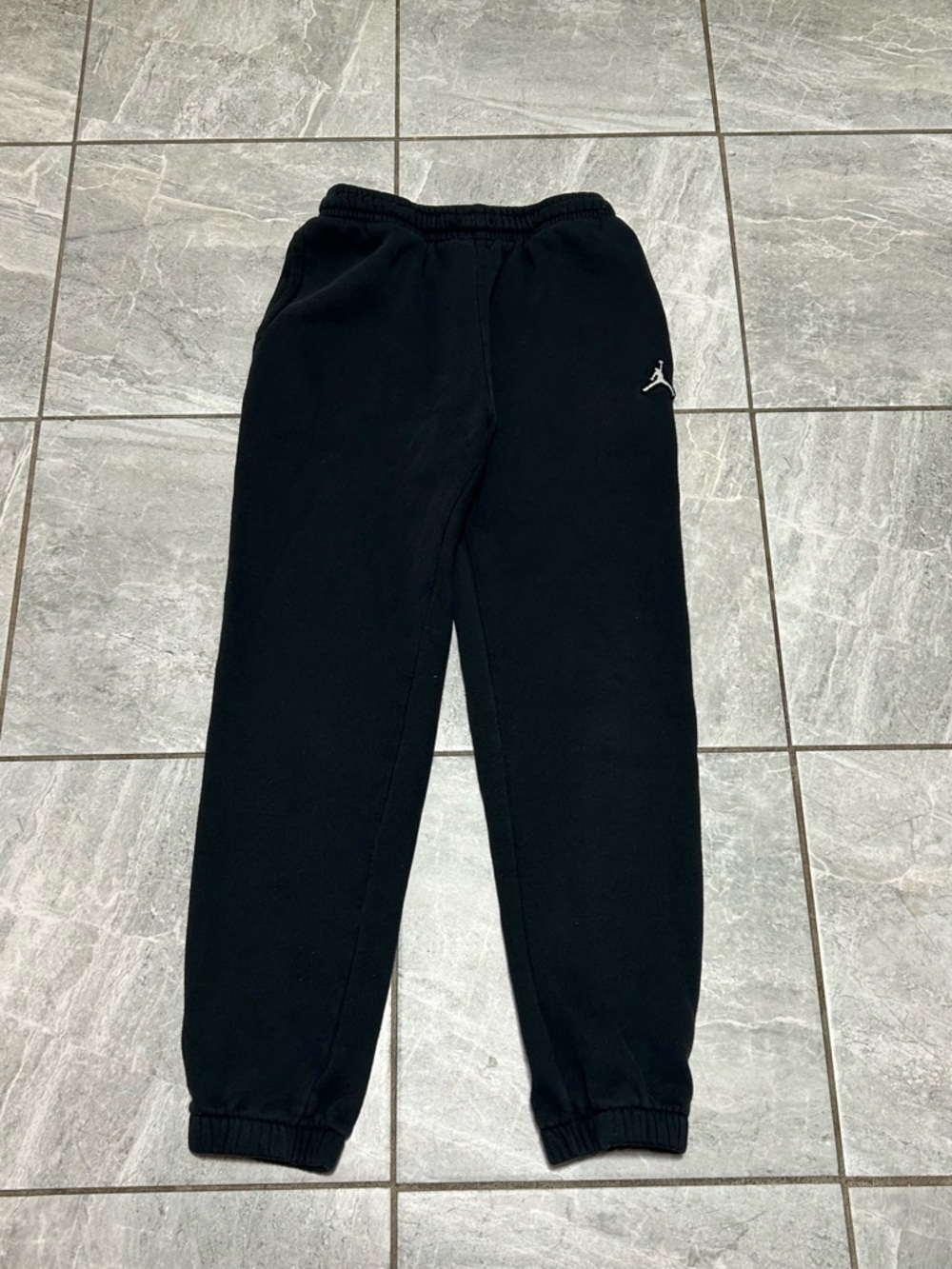 Jordan Jumpman Sweatpants Black Fleece Joggers Size L